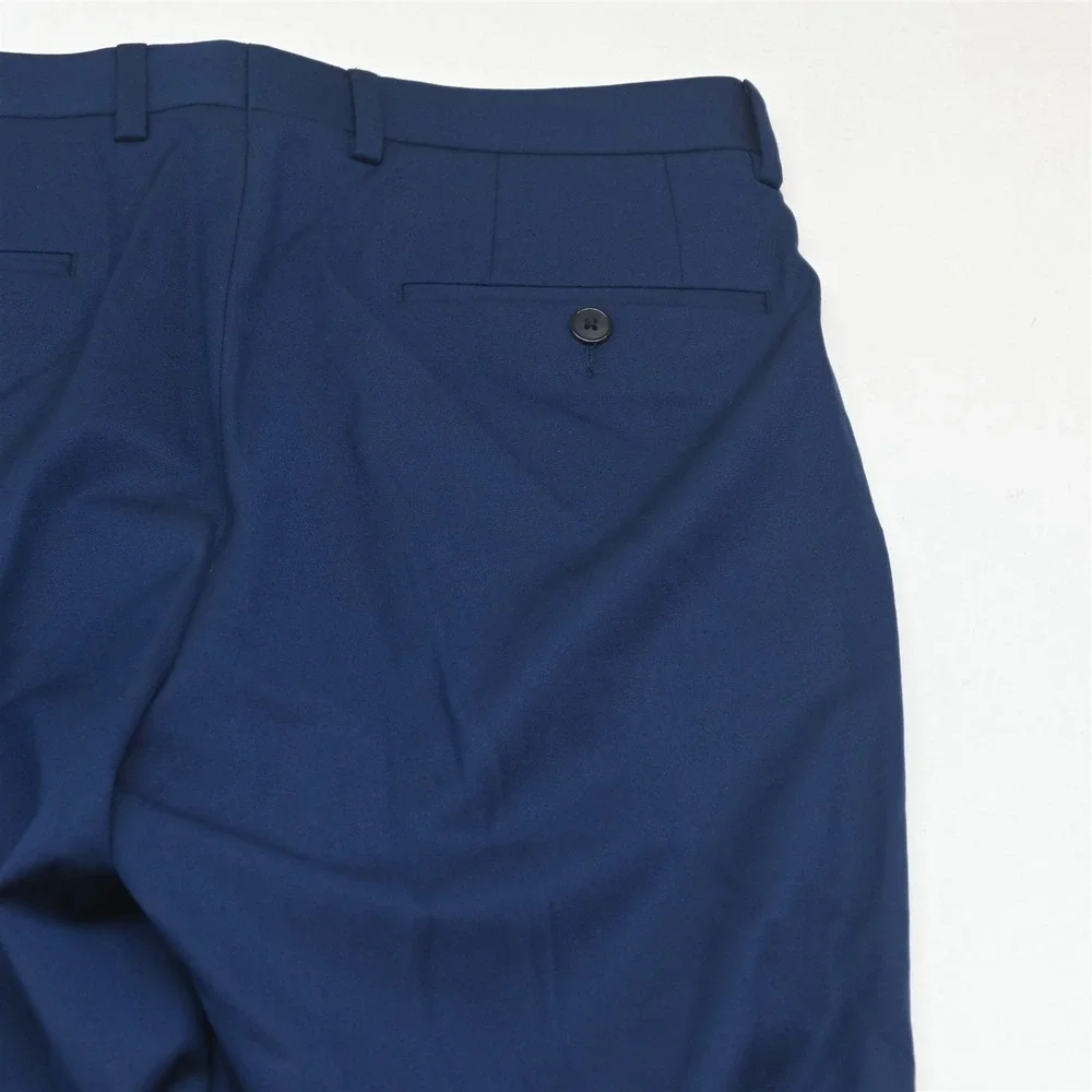 NEW Van Heusen 40L 32x32 Blue Flex Mens Jacket Pants Suit